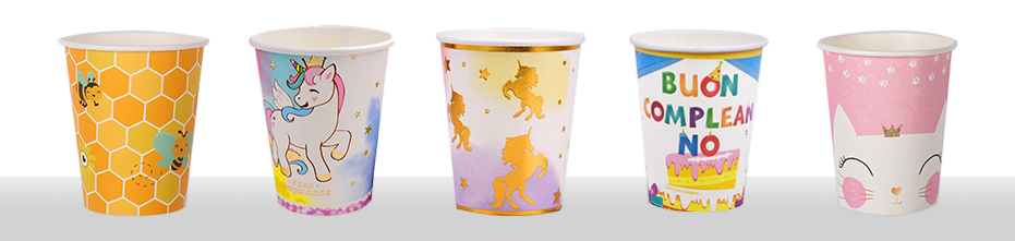 Custom Paper and Plastic Cups
