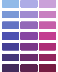 Hich-Count Pink Purple Red Napkins
